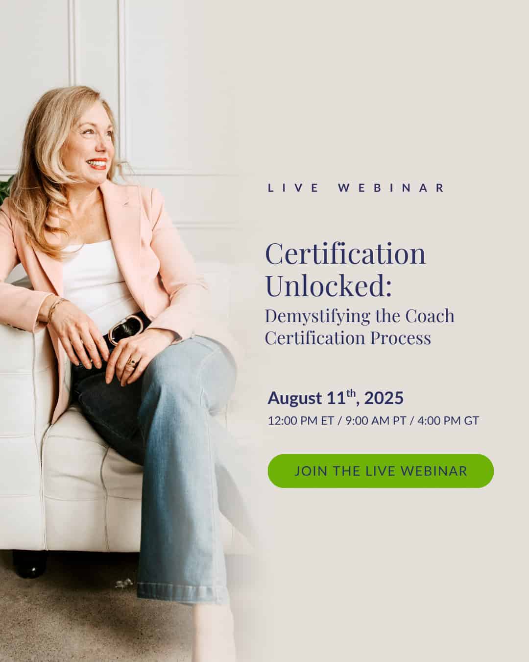 The Coaching Academy For Leaders Open house